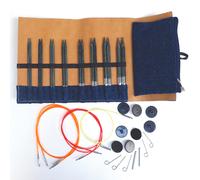 KnitPro Symfonie : Indigo Bois : Interchangeable Aiguille Set Jean Spécial