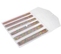 KnitPro Symfonie Kit Aiguilles 10 cm à Double Pointe pour Chaussettes Multicolore