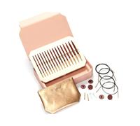 KnitPro Symfonie Knitting Pins Circular Interchangeable Rose : Set de luxe