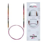 KnitPro Symfonie Lot de 2 aiguilles circulaires fixes 40 cm 4,5 mm