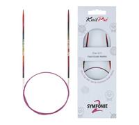 KnitPro Symfonie Lot de 2 aiguilles circulaires fixes 60 cm 2,5 mm
