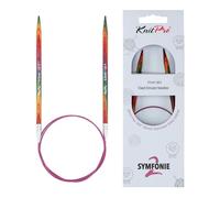 KnitPro Symfonie Lot de 2 aiguilles circulaires fixes 60 cm 5,5 mm