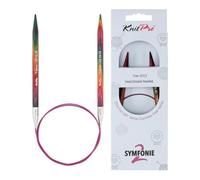 KnitPro Symfonie Lot de 2 aiguilles circulaires fixes 60 cm 7 mm