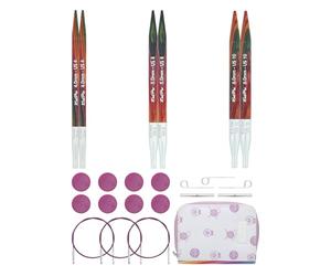 KnitPro Symfonie Lot de 2 aiguilles interchangeables 13 cm 3 tailles (4 mm à 6 mm)