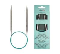 KnitPro The Mindful Collection Aiguilles circulaires fixes 120 cm Taille US 10,75 (7 mm)