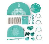 KnitPro The Mindful Collection Generosity Lot d'aiguilles interchangeables 5 cm 8 tailles (3 mm à 6 mm)