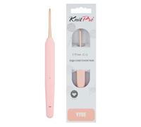 KnitPro Vybe Crochet en aluminium avec poignée caoutchoutée - 2.75mm