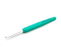 KnitPro Crochet Waves 6,5 mm — Poignée ergonomique caoutchouc souple pour mains arthritiques, léger