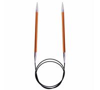 KnitPro Zing Fixe Circulaire Tricot Aiguilles Aluminium 100cm - Tailles -