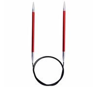 KnitPro Zing Fixe Circulaire Tricot Aiguilles Aluminium 60cm - Tailles 2mm-12mm