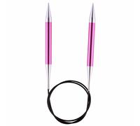 KnitPro Zing Fixe Circulaire Tricot Aiguilles Aluminium 60cm - Tailles 2mm-12mm