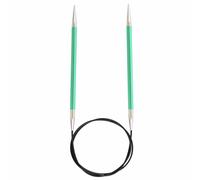 KnitPro Zing Fixe Circulaire Tricot Aiguilles Aluminium 60cm - Tailles 2mm-12mm