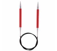 KnitPro Zing Fixe Circulaire Tricot Aiguilles Aluminium 60cm - Tailles 2mm-12mm