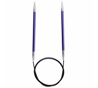 KnitPro Zing Fixe Circulaire Tricot Aiguilles Aluminium 60cm - Tailles 2mm-12mm