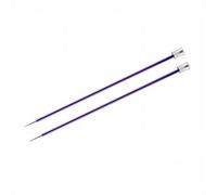 Knitpro Zing Lot d'aiguilles à pointe unique en aluminium 35 cm - 3,75 mm