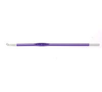 Knitpro Zing Lot de crochets à tricoter en aluminium Multicolore 15 cm Poignée 2 mm-10 mm 3,75 mm