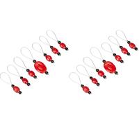 KnitPro Zooni Marqueurs de Mailles Perles Orange, Taille Unique, Tangerine (Lot de 2)