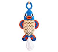 Knitted Bag Holder DIY Kit - Crochet Storage Organizer | Creative Handmade Craft Project for Beginners | Kitchen Living Room Home Apartment Dormitory School