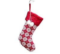Knitted Christmas Stocking Socks Sack Gift Candy Bags Christmas Decorations For Home Xmas Tree Hanging Ornaments Natal(Color 7)