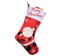 Knitted Christmas Stocking Socks Sack Gift Candy Bags Christmas Decorations For Home Xmas Tree Hanging Ornaments Natal(Color 4)
