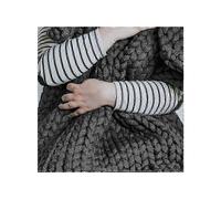 Knitted Weighted Blanket, Hand Made Knit, Blanket for Sleep Or Home Decor 80*100cm