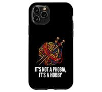 Knitter Yarn Crafter Not A Phobia It's A Hobby Coque pour iPhone 11 Pro