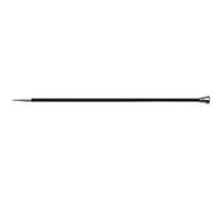 Knitter's Pride Aiguilles Karbonz Aiguilles circulaires à Simple Pointe 25 cm Taille 10/6 mm