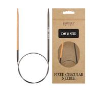 Knitter's Pride Day & Nite aiguille circulaire 40 cm 3,00 mm - 1 unité noir et brun