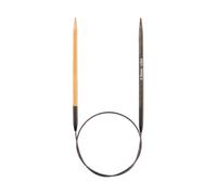 Knitter's Pride Day & Nite aiguille circulaire 60 cm 3,5 mm pour tricot en rond noir et marron - 1 unité