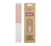 Knitter's Pride Rosemist - Aiguille à chaussettes double pointe 15 cm 3,75 mm - 1 unité