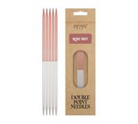 Knitter's Pride Rosemist aiguilles double pointe 20 cm 3,5 mm - 1 jeu