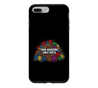 Knitting Crochet Yarn Hoarding Since Birth Crafter Coque pour iPhone 7 Plus/8 Plus