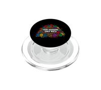 Knitting Crochet Yarn Hoarding Since Birth Crafter PopSockets PopGrip pour MagSafe