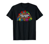 Knitting Crochet Yarn Hoarding Since Birth Crafter T-Shirt