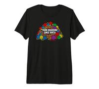 Knitting Crochet Yarn Hoarding Since Birth Crafter T-Shirt Haut de Gamme