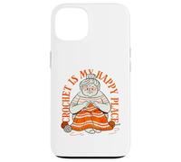 Knitting is My Creative Haven Grandma Knitter Coque pour iPhone 13