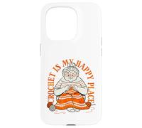 Knitting is My Creative Haven Grandma Knitter Coque pour iPhone 15 Pro