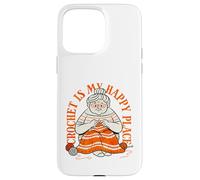 Knitting is My Creative Haven Grandma Knitter Coque pour iPhone 15 Pro Max