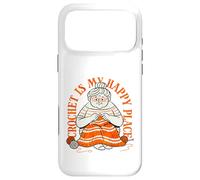 Knitting is My Creative Haven Grandma Knitter Coque pour iPhone 17 Pro Max