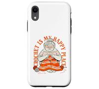 Knitting is My Creative Haven Grandma Knitter Coque pour iPhone XR