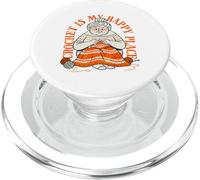 Knitting is My Creative Haven Grandma Knitter PopSockets PopGrip pour MagSafe