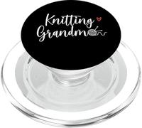 Knitting Lover Grandma Crocheting Women PopSockets PopGrip pour MagSafe