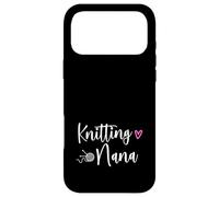 Knitting Lover Nana Grandma Who Loves to Knit Coque pour iPhone 17 Pro Max