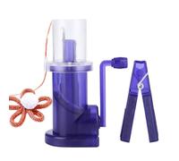 Knitting Machine, Manual Spool Knitter for Sewing with Braiding Device, Durable Stainless Steel Material Details with Ergonomic Design Function, Crafting Tool for Sock and Coasters