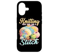 Knitting More Than Just a Stitch Knitters & Hobbyists Coque pour iPhone 17