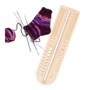 Knitting Sock Ruler - Crochet Size Measuring Ruler, Knitting Tools | Knitting Wooden, Sock Stopper Wooden Sock Ruler Knitting Needle Gauge Crochet Size Measuring Ruler Knitting Tools Needle Measuring