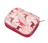 Knitting Storage Bag Portable Yarn Crochet Hook Needle Sewing Tool Accessories Case Waterproof Wear Resistant for Crafters Knitters Crocheters 600D Material Multiple Sizes (Sac court au crochet)