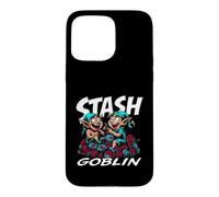 Knitting Yarn Hoarder Stash Goblin Crochet Crafter Coque pour iPhone 15 Pro Max