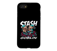 Knitting Yarn Hoarder Stash Goblin Crochet Crafter Coque pour iPhone SE (2020) / 7/8