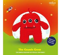 Knitty Critter Kit de crochet - Cosmic Crew - Luna (rouge)